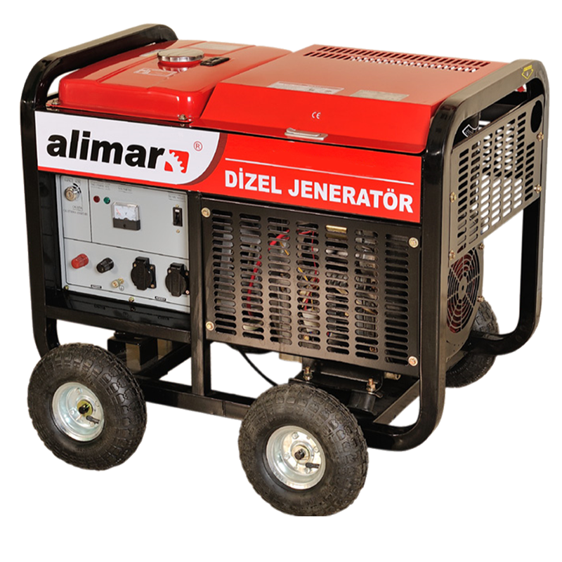 Генератор дизельний ALIMAR 1 фаза (220В), 9,6кВт, (ALM-WG-300)